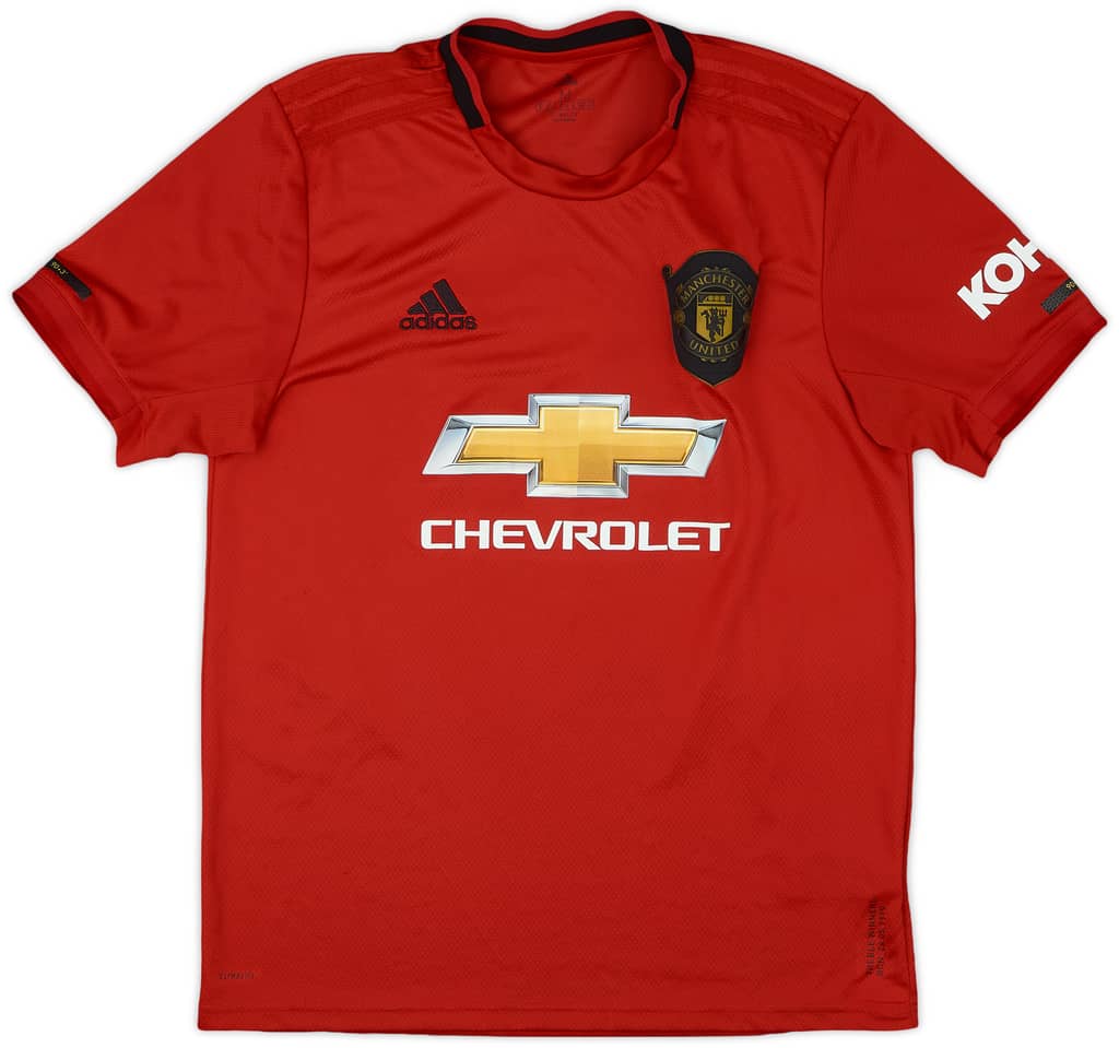 2019-20 Manchester United Home Shirt B.Fernandes #18 - 8/10 - (M)