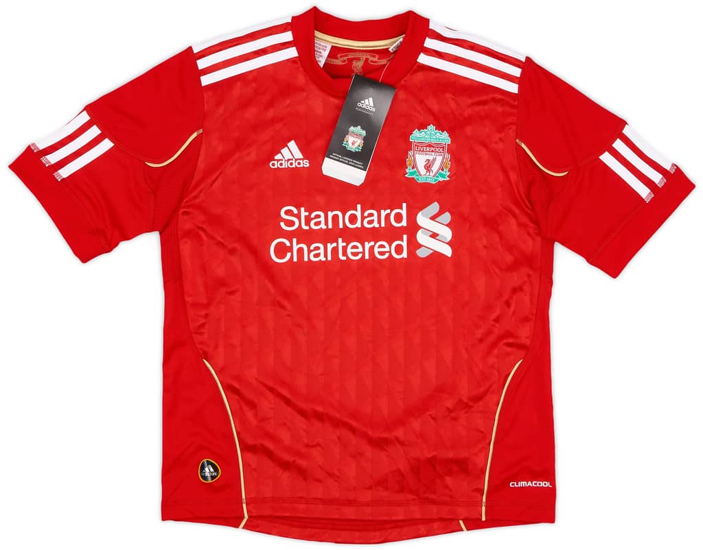 2010-12 Liverpool Home Shirt (S.Boys)