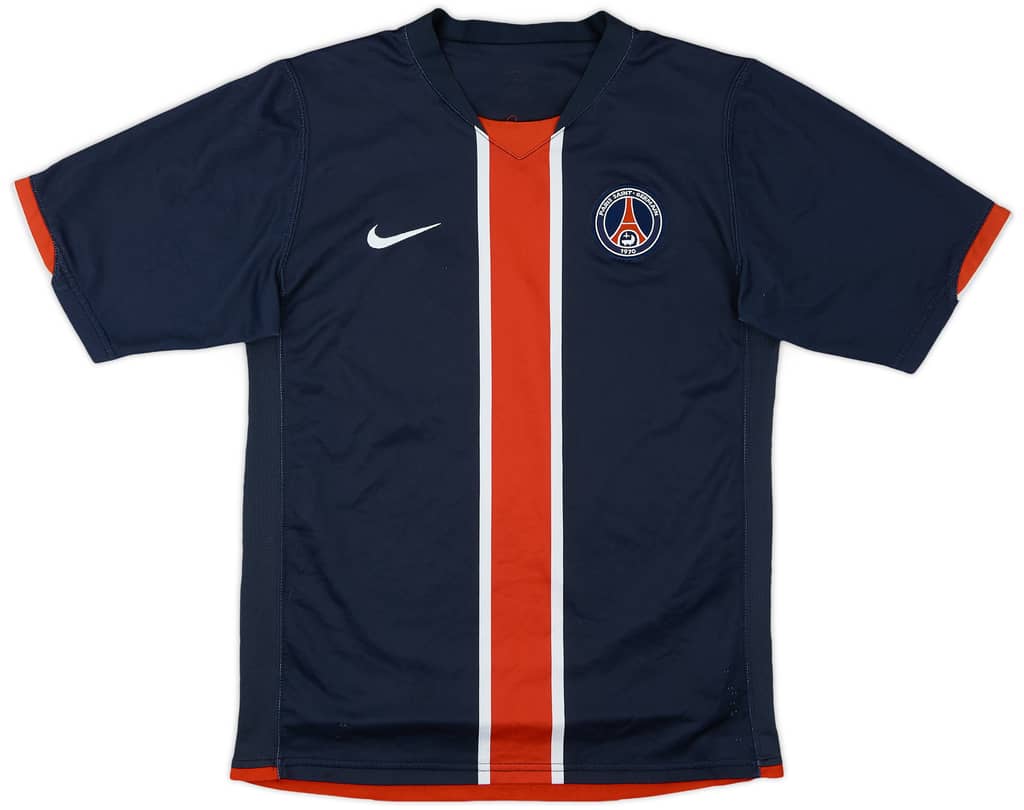 2006-07 Paris Saint-Germain Home Shirt - 7/10 - (XL.Boys)