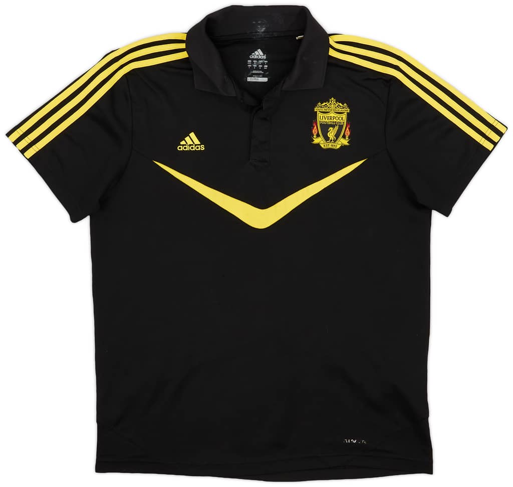 2010-11 Liverpool adidas Polo Shirt - 8/10 - (M/L)