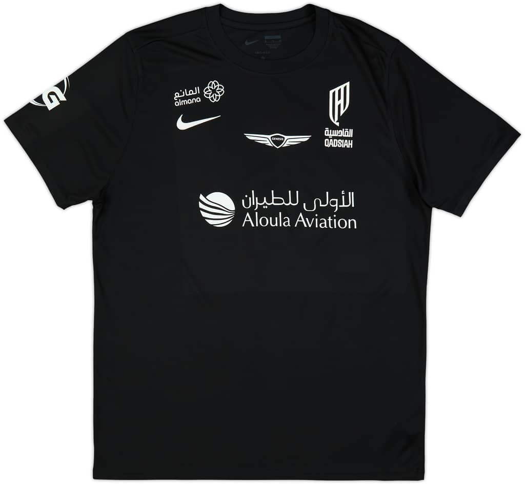 2024-25 Al Qadsiah GK Home Shirt Casteels #1 - As New - (XL)