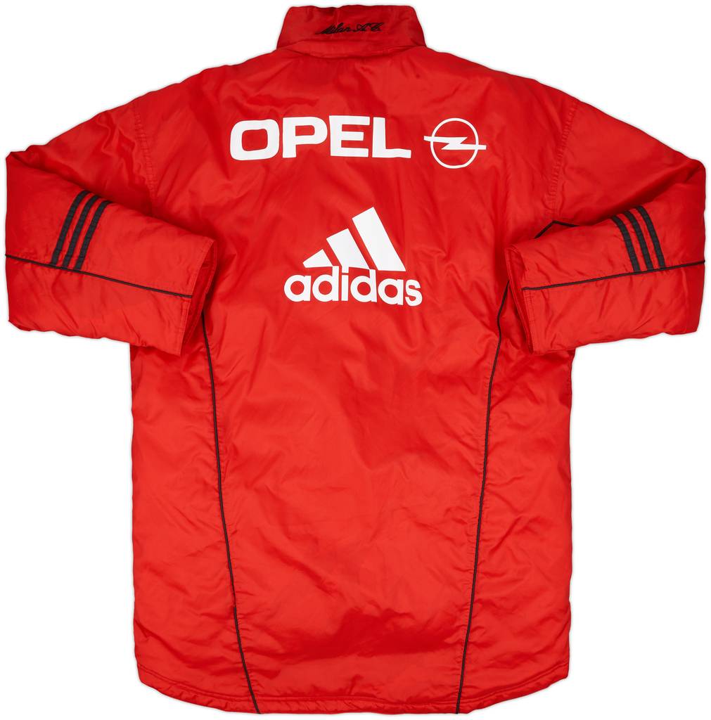 1999-00 AC Milan adidas Padded Bench Coat - 7/10 - (L)