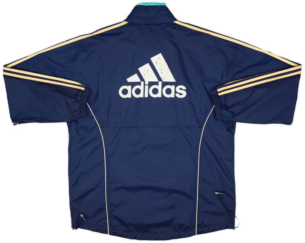 1999-00 Olympique Marseille adidas Bench Coat - 6/10 - (M/L)
