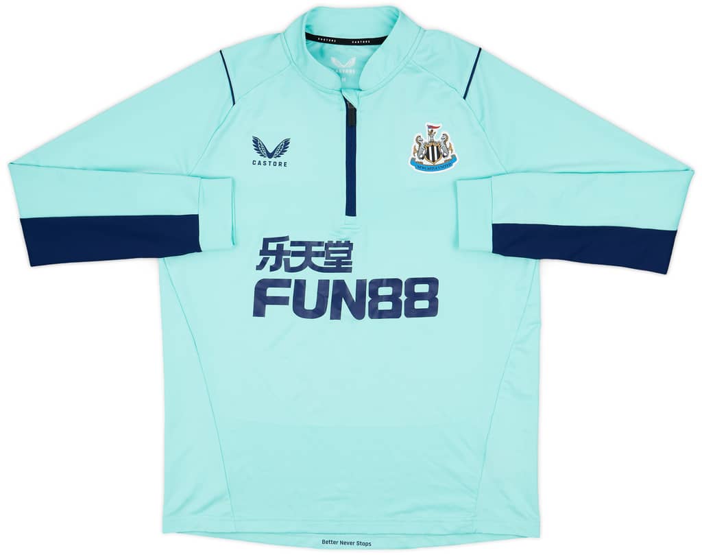 2022-23 Newcastle Castore 1/4 Zip Drill Top - 9/10 - (M)