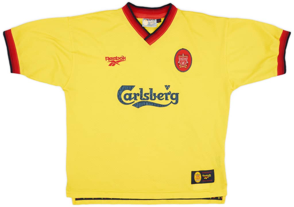 1997-99 Liverpool Away Shirt Owen #10 - 6/10 - (L)