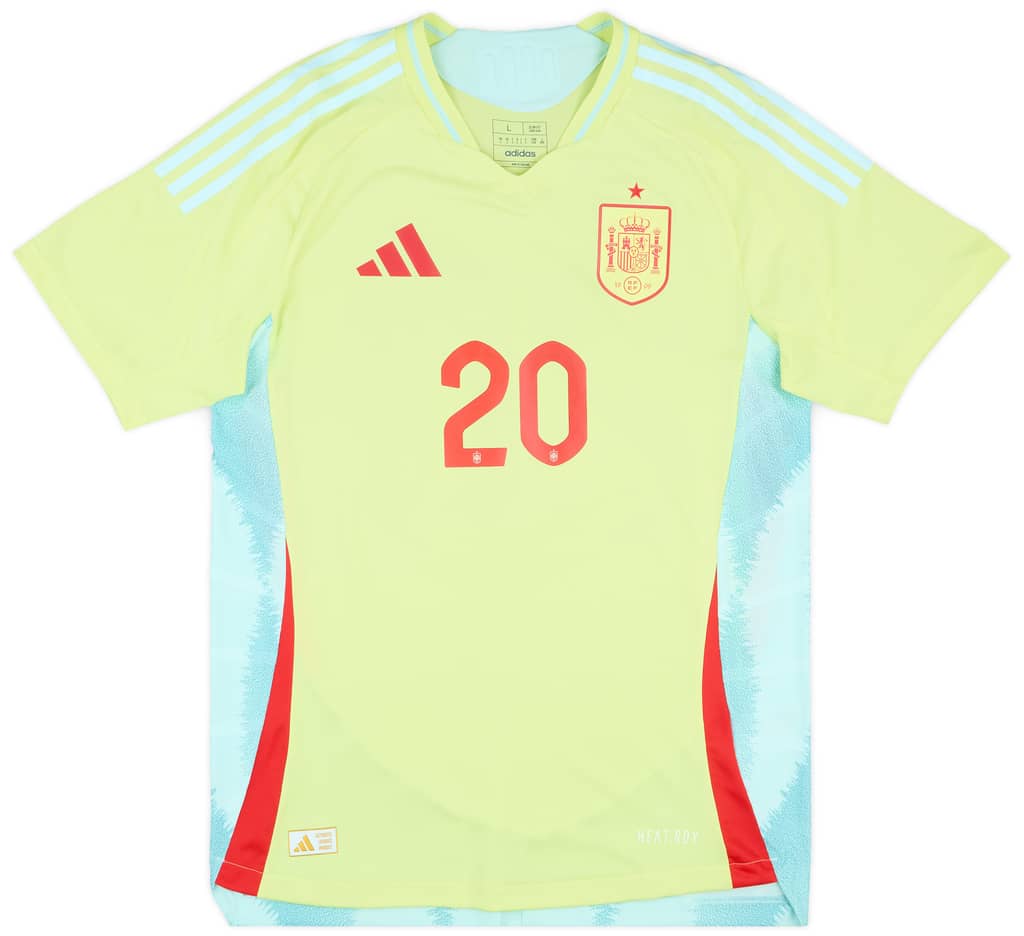 2024-25 Spain Away Shirt Pedri #20