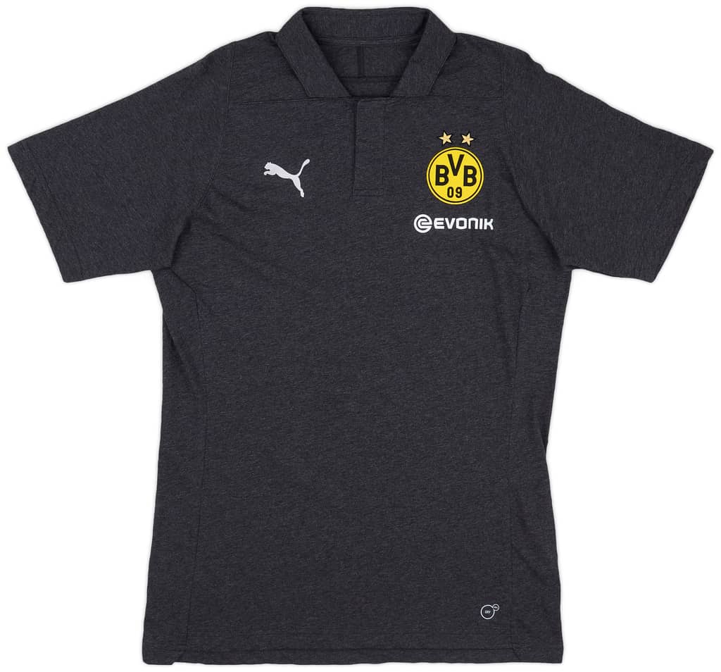2018-19 Borussia Dortmund Player Issue Polo T-Shirt (L)
