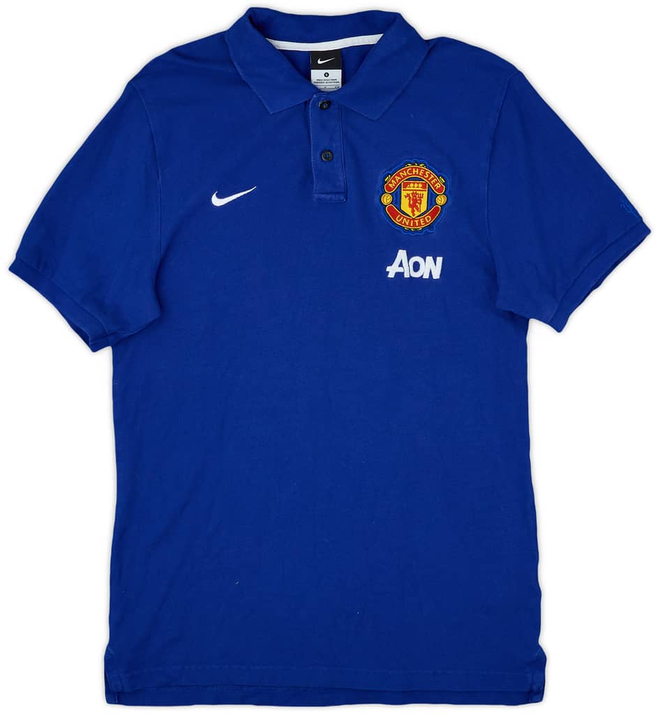 2013-14 Manchester United Nike Polo Shirt - 7/10 - (S)