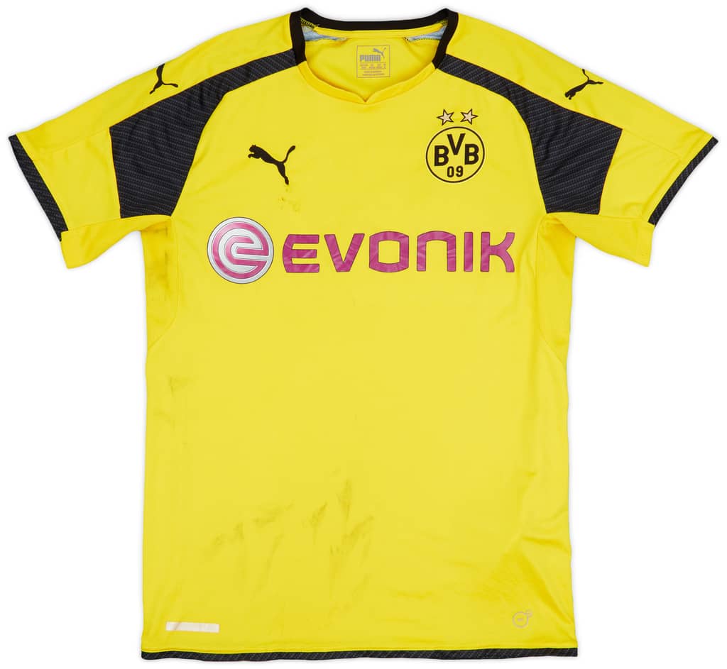 2016-17 Borussia Dortmund Home European Shirt - 4/10 - (M)