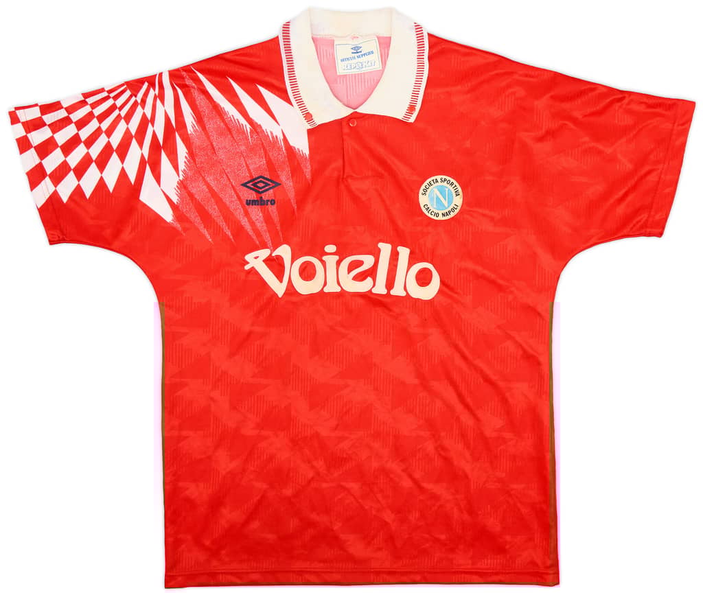 1991-93 Napoli Third Shirt - 8/10 - (L)