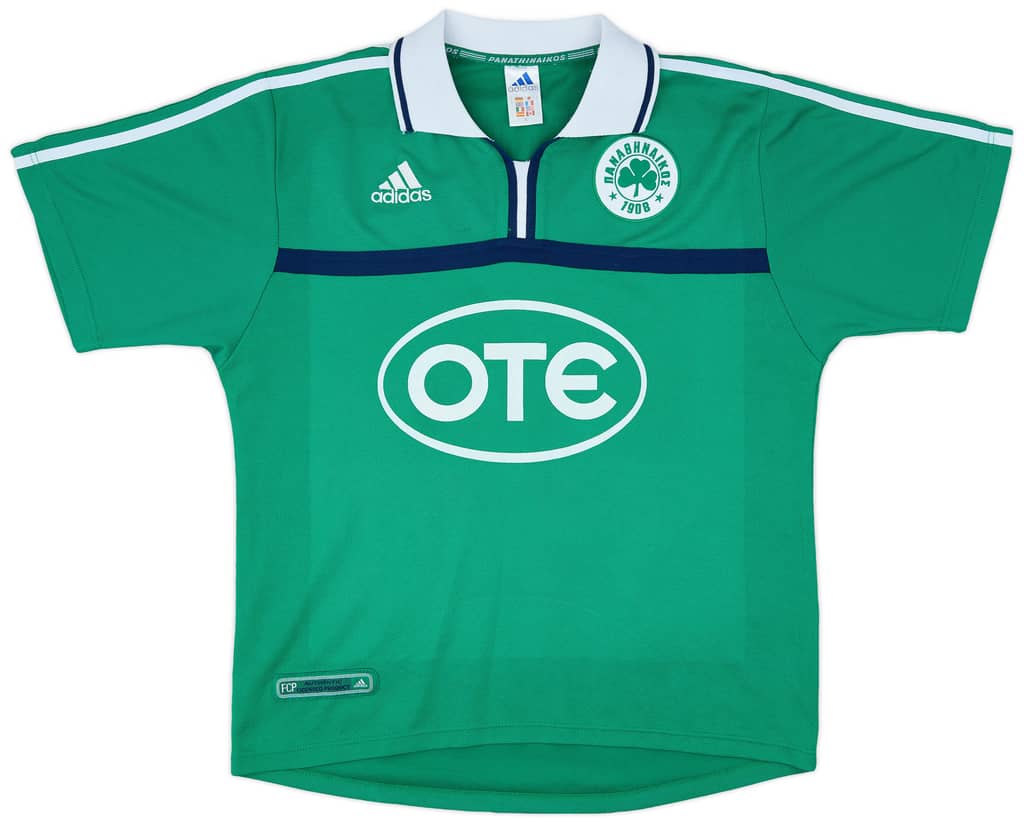 2000-01 Panathinaikos Home Shirt Konstantinou #19 - 9/10 - (S)