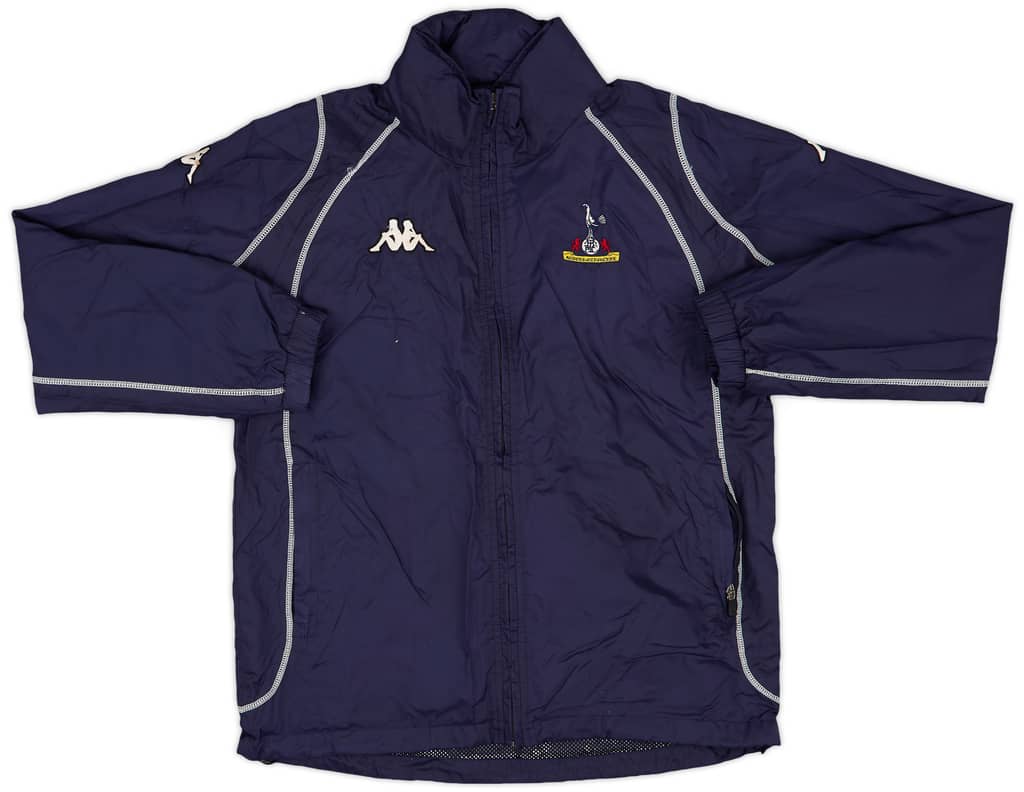 2002-03 Tottenham Kappa Hooded Rain Jacket - 8/10 - (S)