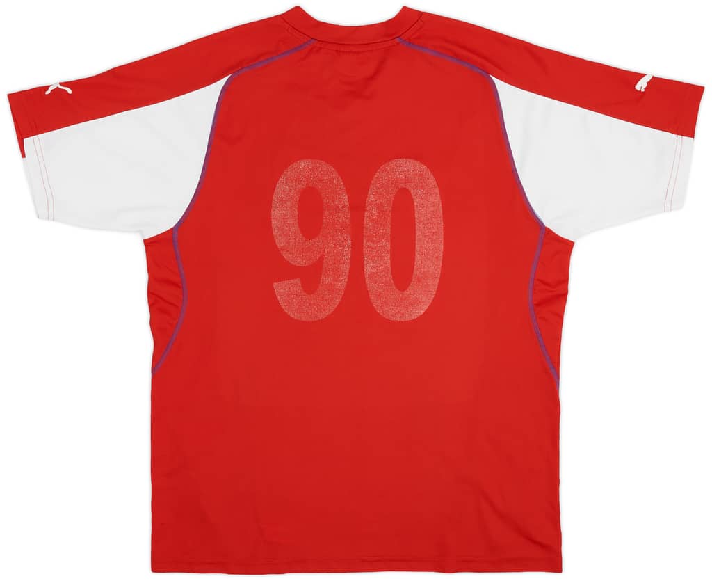 2004-05 Czech Republic Basic Home Shirt - 4/10 - (XL)