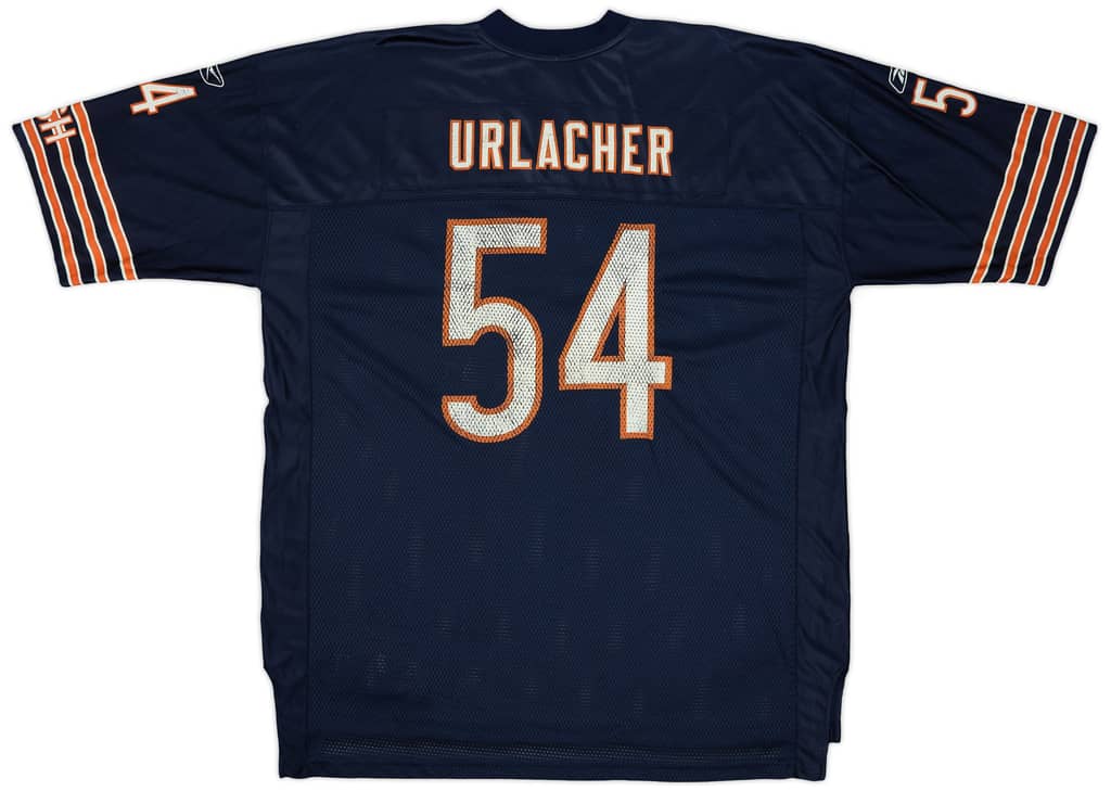 2005-06 Chicago Bears Urlacher #54 Reebok On Field Home Jersey - 5/10 - (XXL)