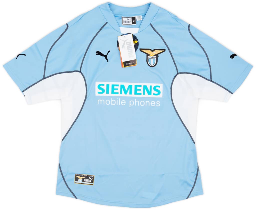 2001-02 Lazio Prototype Home Shirt Crespo #10 (M)