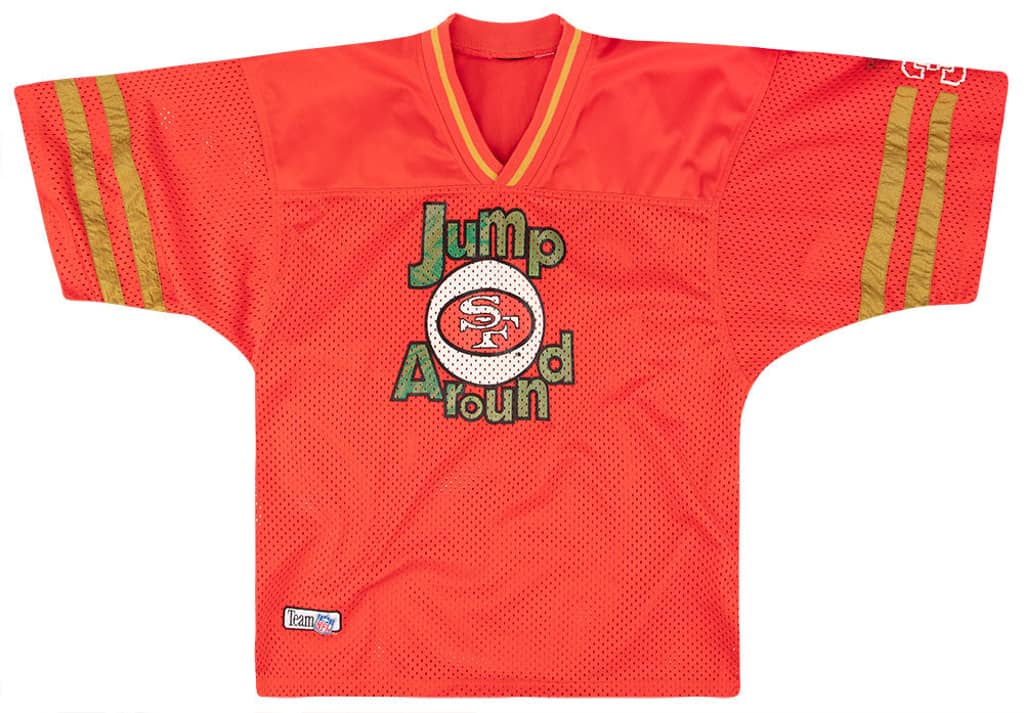 1990s San Francisco 49ers #35 Campri Teamline Jersey XL