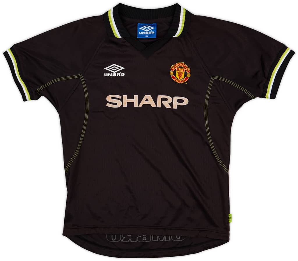 1998-99 Manchester United Third Shirt - 7/10 - (L.Boys)