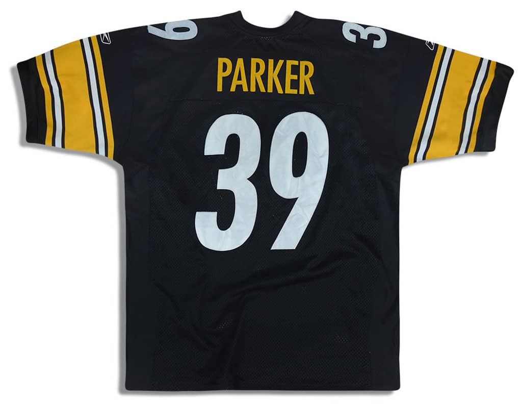 2005-06 Pittsburgh Steelers Parker #39 Authentic Reebok Jersey (Home) XXL