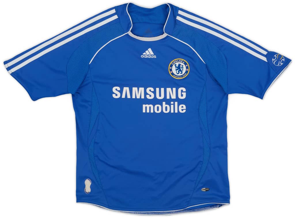 2006-08 Chelsea Home Shirt - 6/10 - (L.Boys)