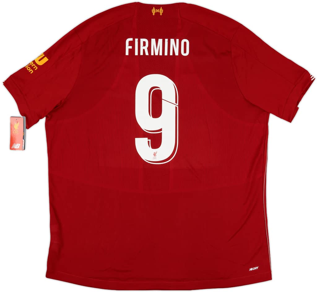 2019-20 Liverpool Home Shirt Firmino #9 (XXL)