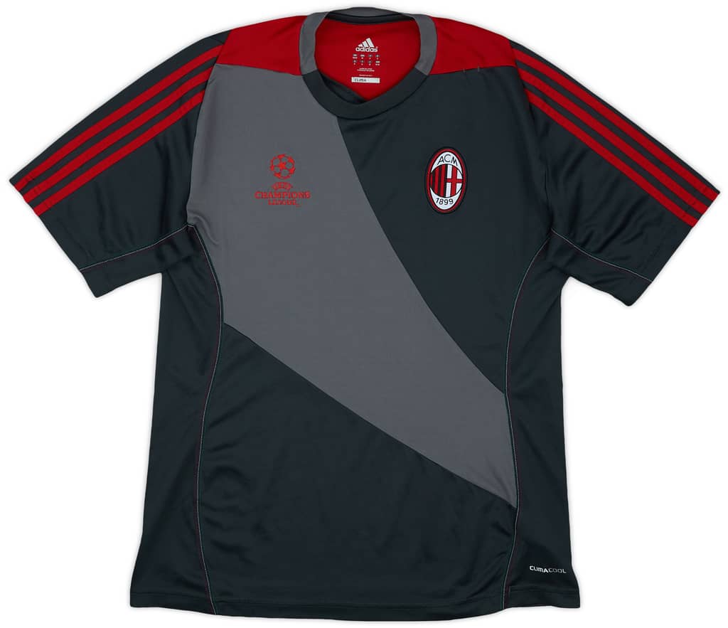 2012-13 AC Milan CL adidas Training Shirt - 9/10 - (M/L)