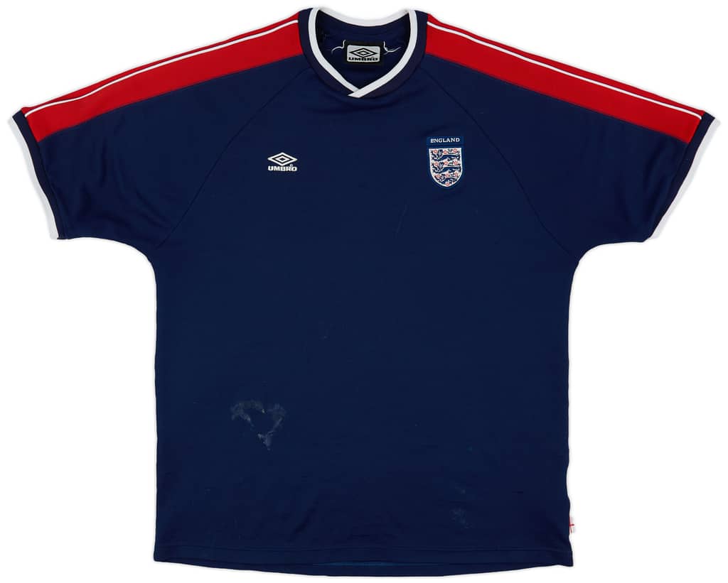 2000-01 England Umbro Training Shirt - 5/10 - (XL)
