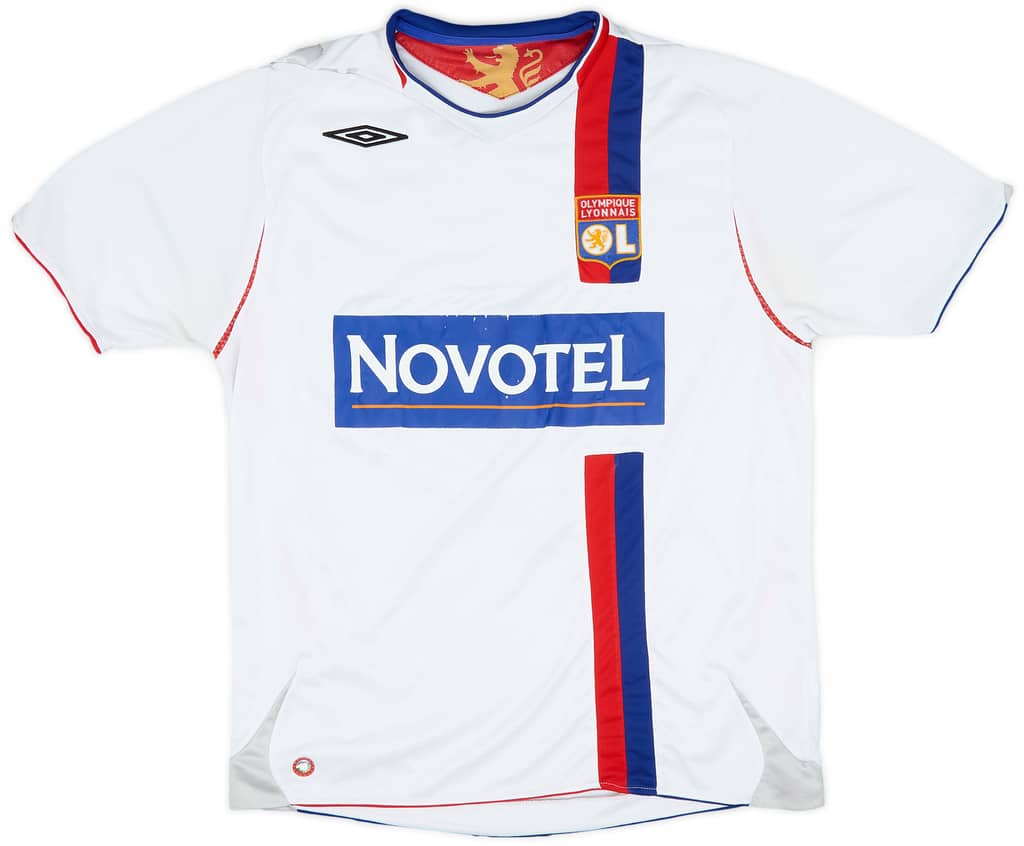 2006-07 Lyon Home Shirt Juninho #8 - 4/10 - (L)
