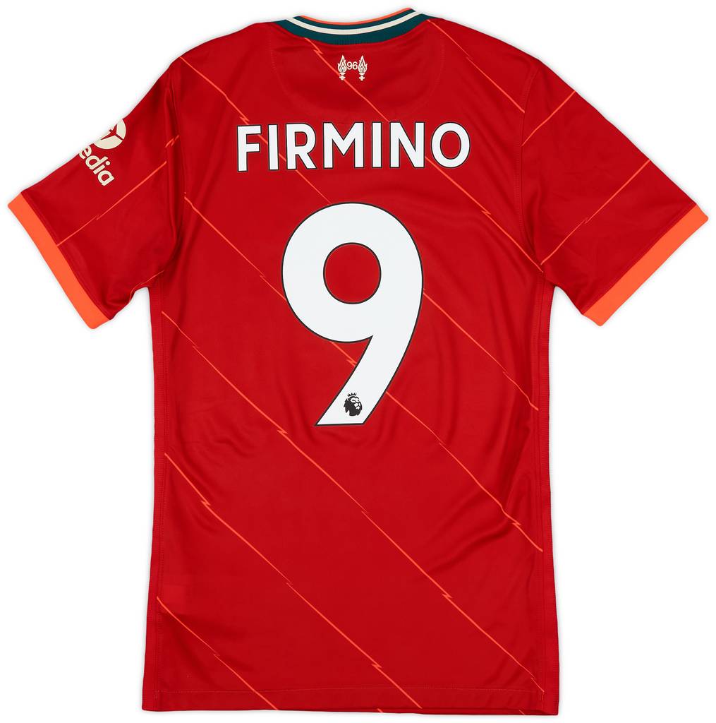 2021-22 Liverpool Home Shirt Firmino #9 - 10/10 - (XS)