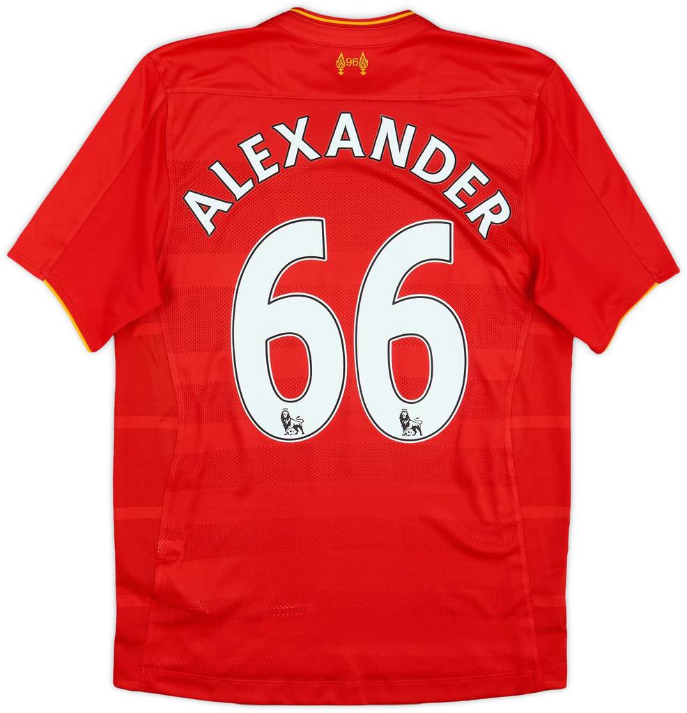 2016-17 Liverpool Home Shirt Alexander #66