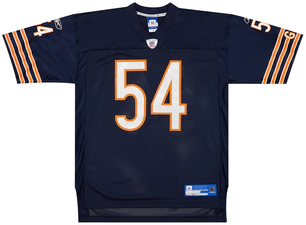 2005-06 Chicago Bears Urlacher #54 Reebok On Field Home Jersey (Excellent) XL