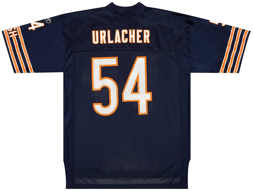 2005-06 Chicago Bears Urlacher #54 Reebok On Field Home Jersey (Excellent) XL