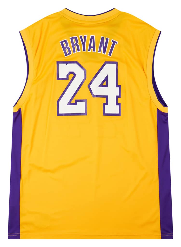 2010-14 LA Lakers Bryant #24 adidas Home Jersey (Excellent) XS