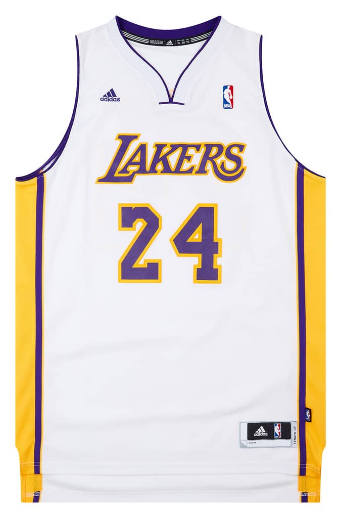 2010-14 LA Lakers Bryant #24 adidas Swingman Alternate Jersey (Very Good) XS