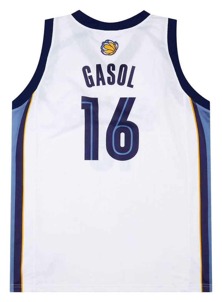 2004-08 Memphis Grizzlies Gasol #16 Champion Home Jersey (Excellent) XXL