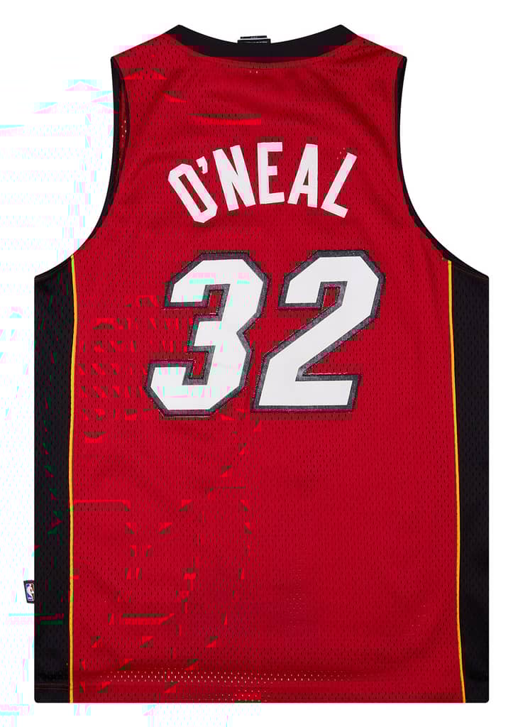 2004-06 Miami Heat O'Neal #32 Reebok Swingman Alternate Jersey (Very Good) M