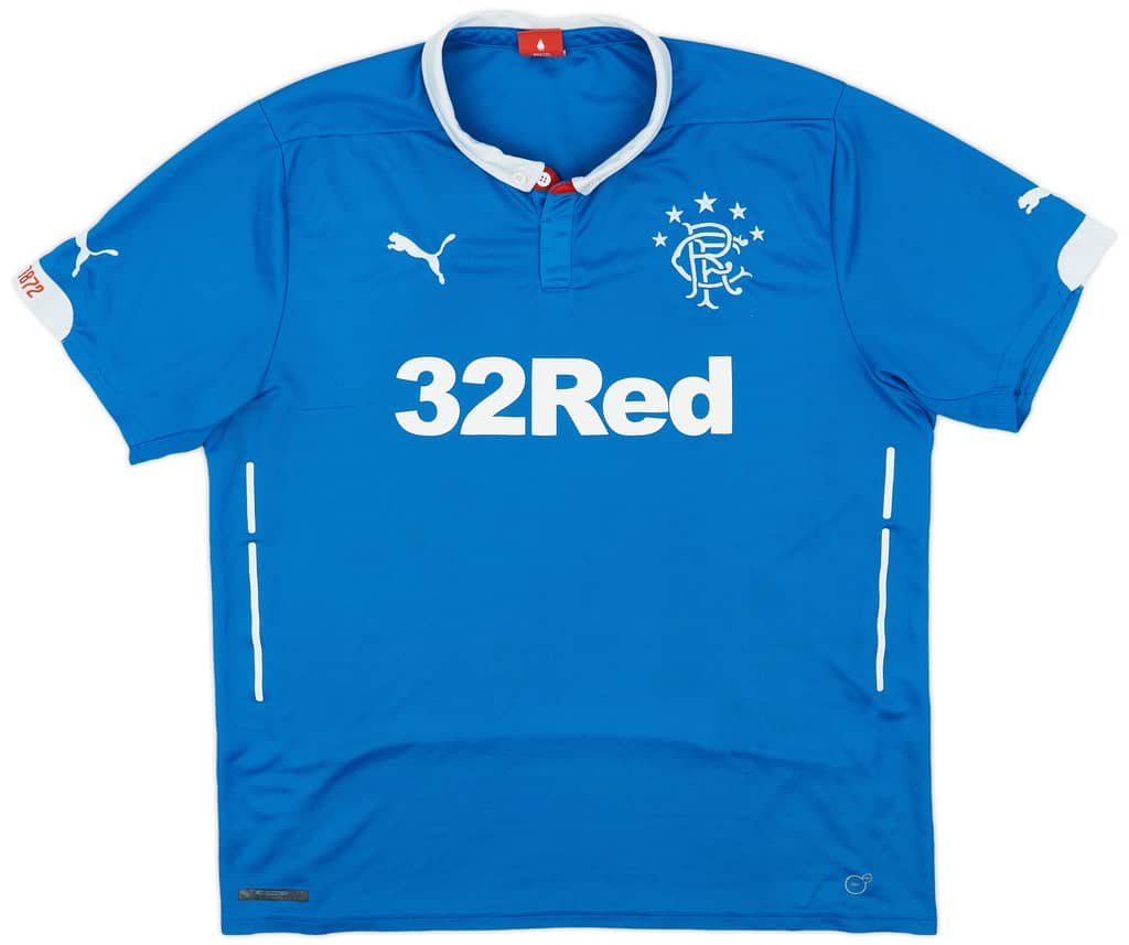 2014-15 Rangers Home Shirt - 6/10 - (XL)