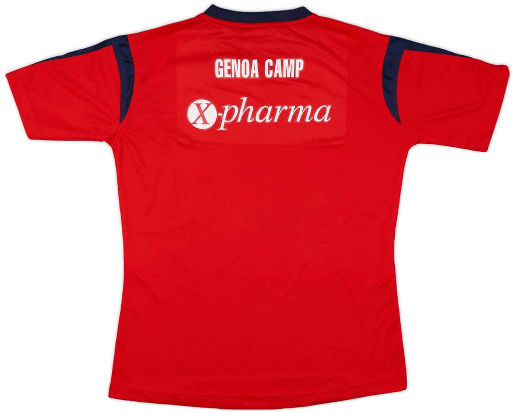 2009-10 Genoa Asics Training Shirt - 4/10 - (XL.Boys)