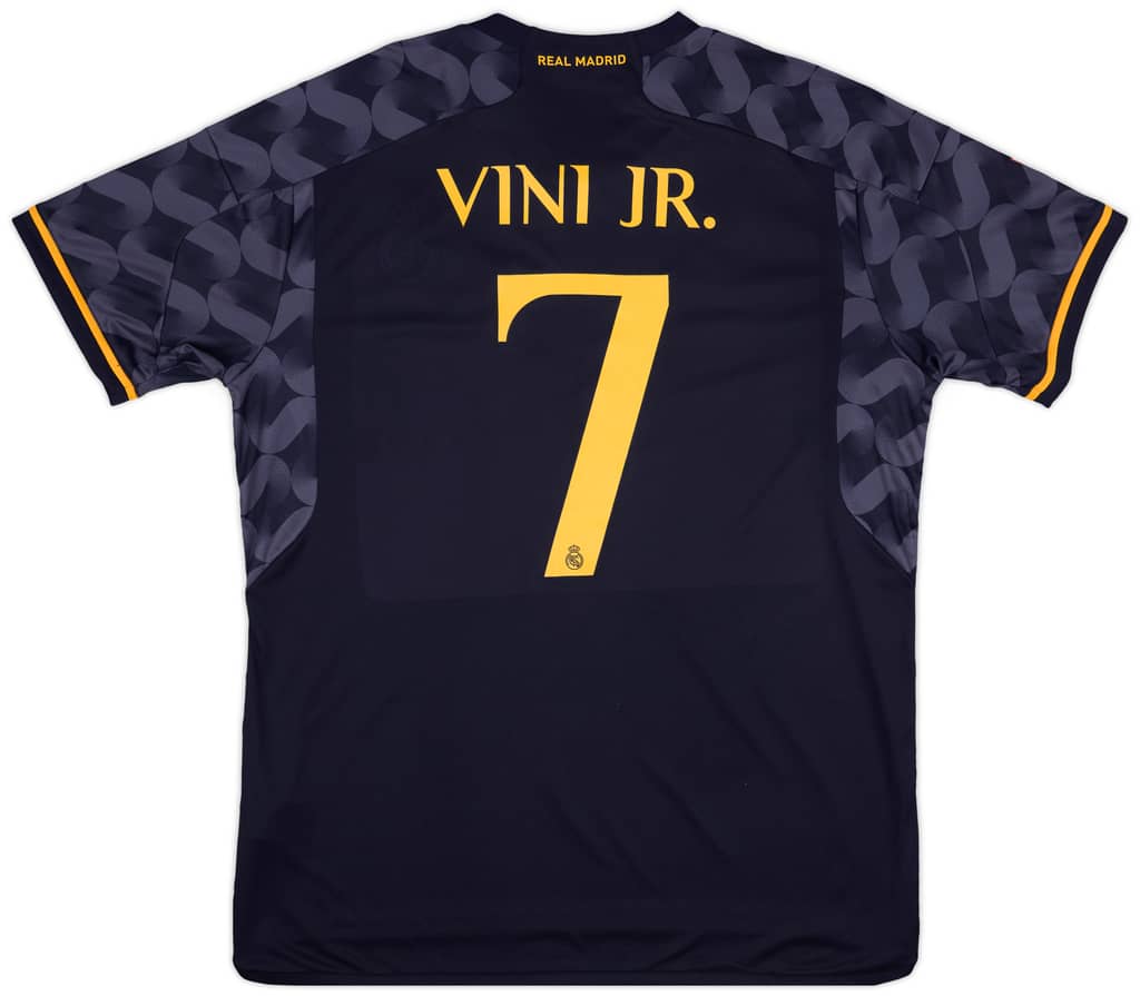2023-24 Real Madrid Away Shirt Vini Jr. #7 (XL)