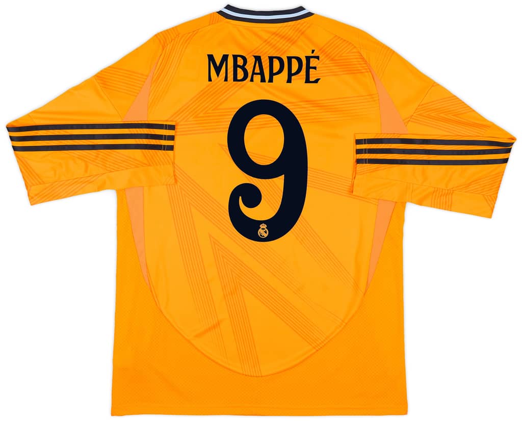 2024-25 Real Madrid Away L/S Shirt Mbappe #9