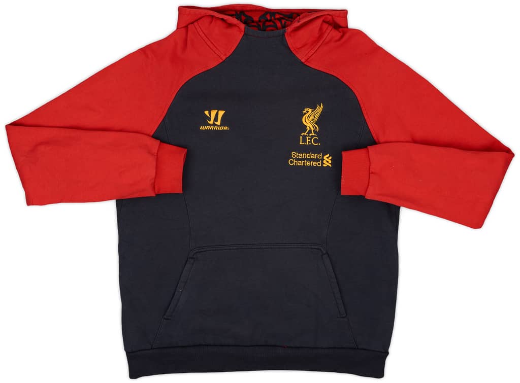 2012-13 Liverpool Warrior Hooded Top - 6/10 - (L)
