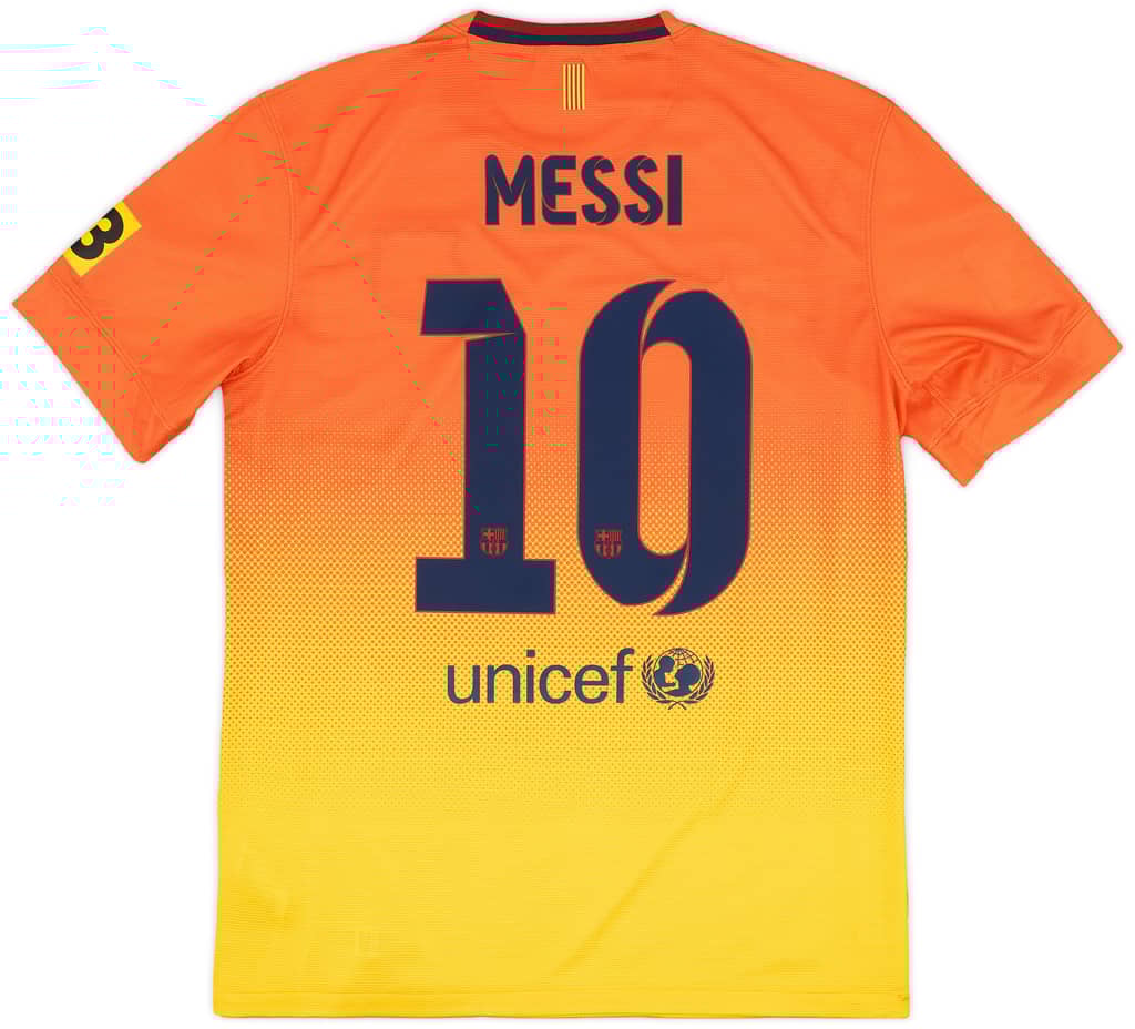 2012-13 Barcelona Away Shirt Messi #10 - 8/10 - (S)