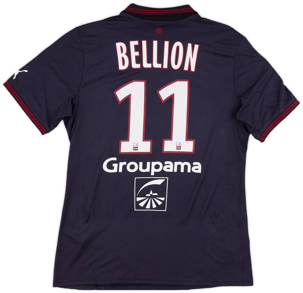 2013-14 Bordeaux Match Issue Home Shirt Bellion #11