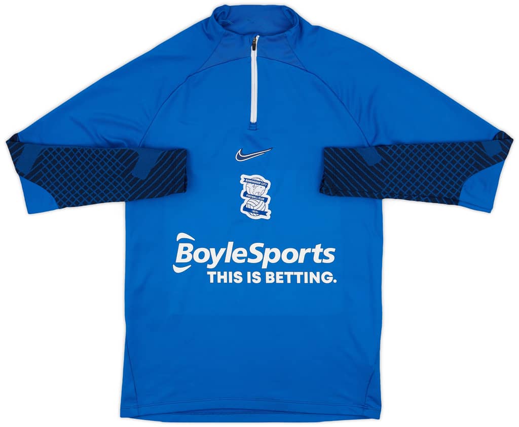 2020-21 Birmingham City Nike 1/4 Zip Training Top - 8/10 - (S)