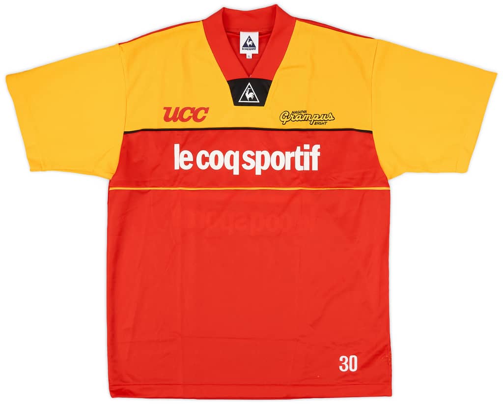 1998 Nagoya Grampus Eight Player Issue Le Coq Sportif Training Shirt #30 - 8/10 - (XL)