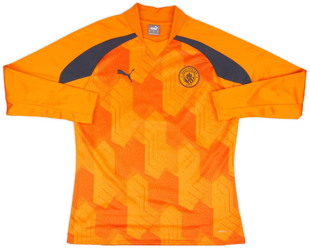 2023-24 Manchester City Puma Pre-Match Top - As New