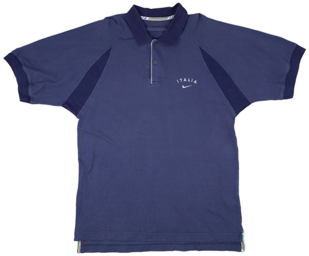 1997-98 Italy Nike Polo Shirt - 7/10 - (XL)