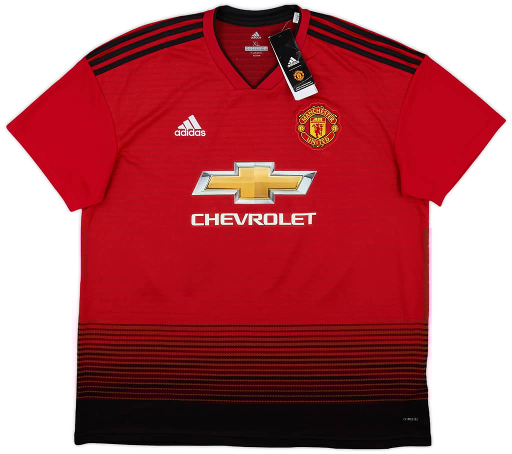 2018-19 Manchester United Home Shirt Mata #8 (XL)