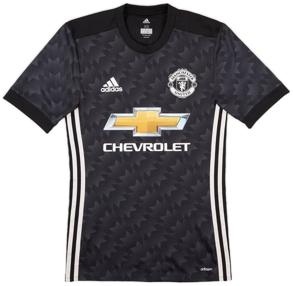 2017-18 Manchester United Away Shirt - 9/10 - (XS)