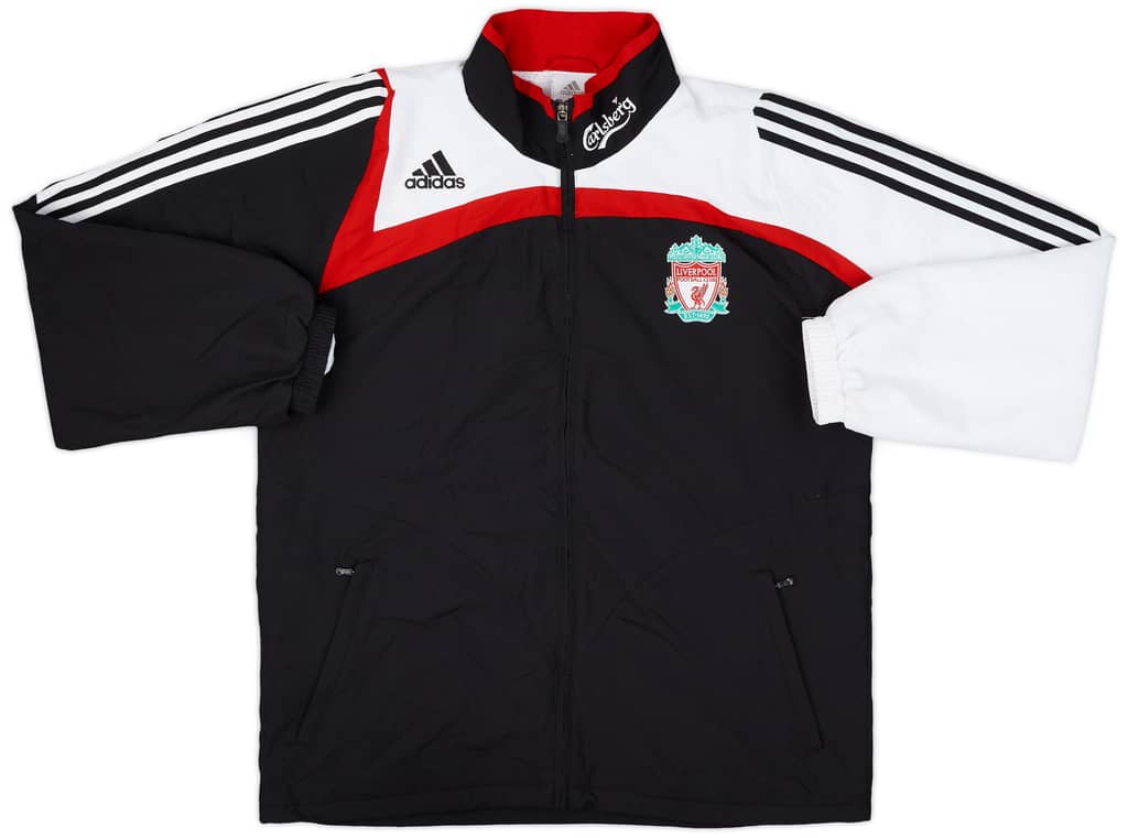 2007-08 Liverpool adidas Track Jacket - 6/10 - (L)