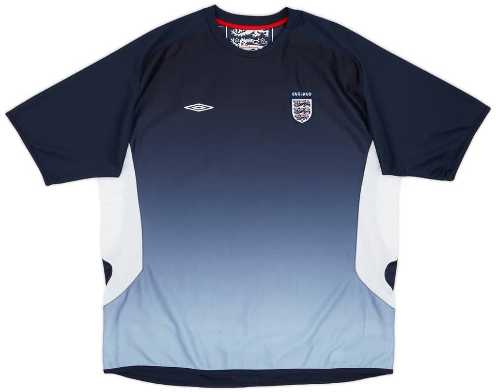 2004-06 England Umbro Training Shirt - 8/10 - (XXL)